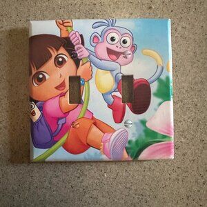 Dora the Explorer & Boots Light Switch Cover
